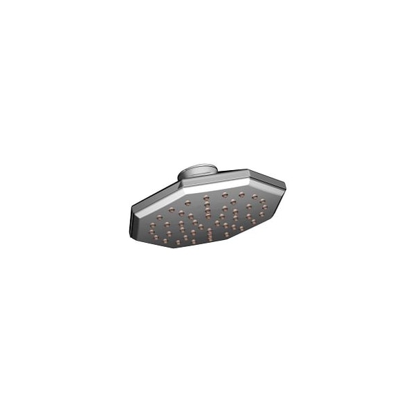 Chrome One-Function 7" Diameter Spray Head Eco-Performance Rainshower